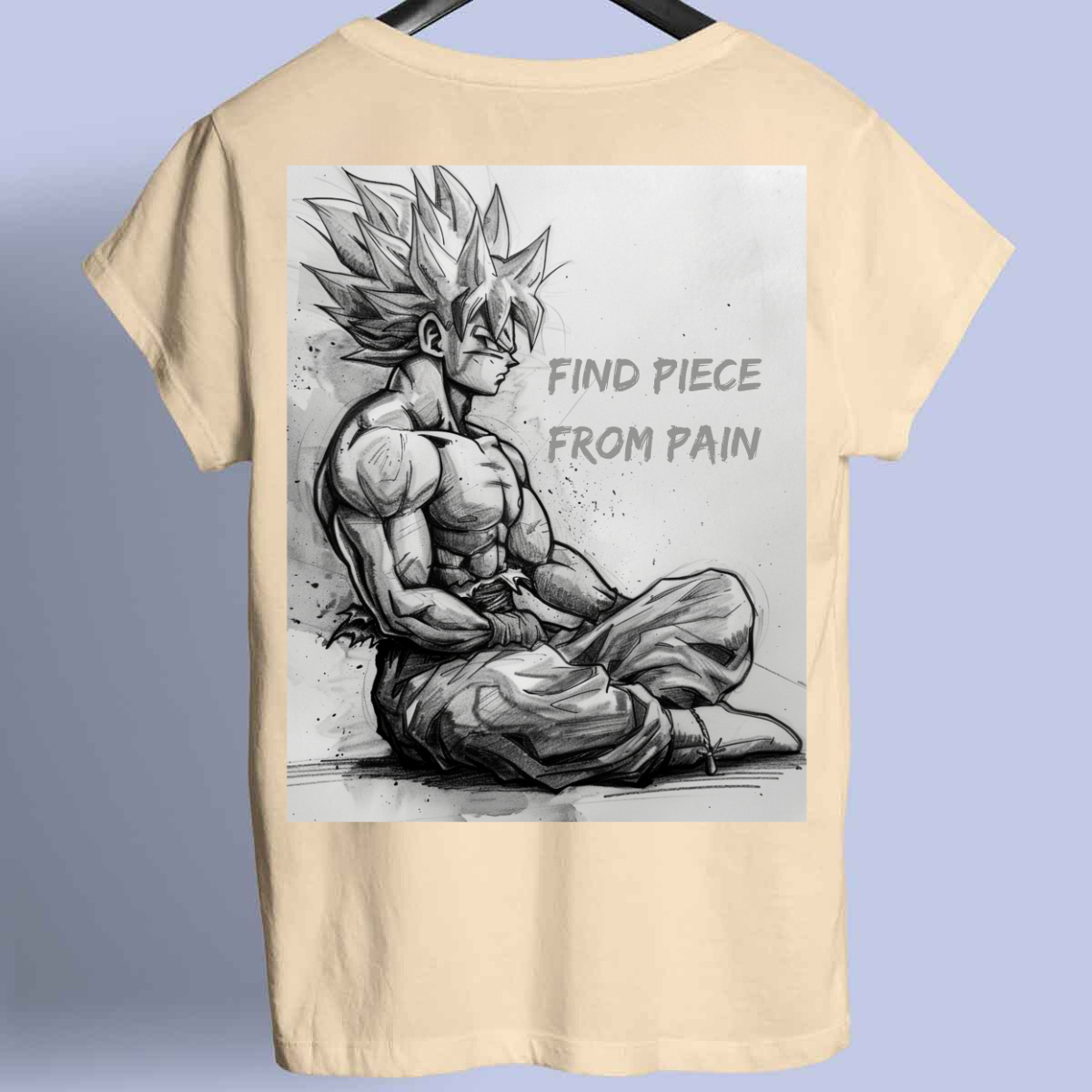 Peace - Maglietta Premium con stampa unisex