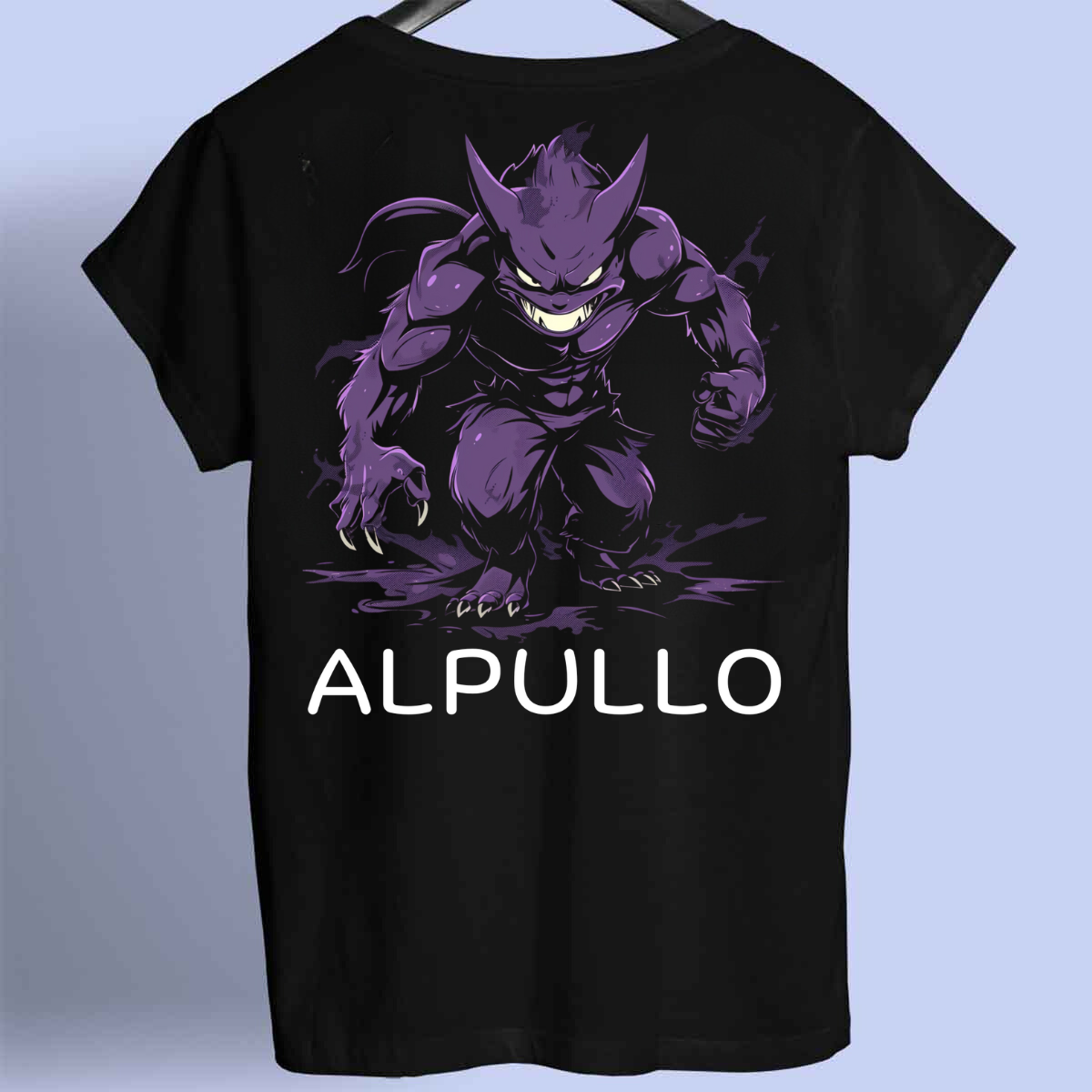 Alpullo 2 - Maglietta Premium unisex con stampa sul retro