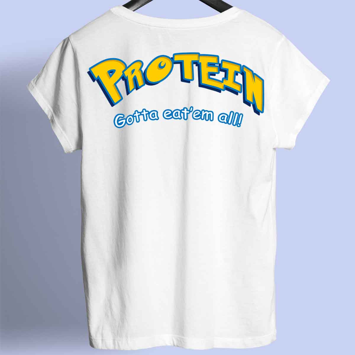 Protein - Maglietta Premium con stampa unisex