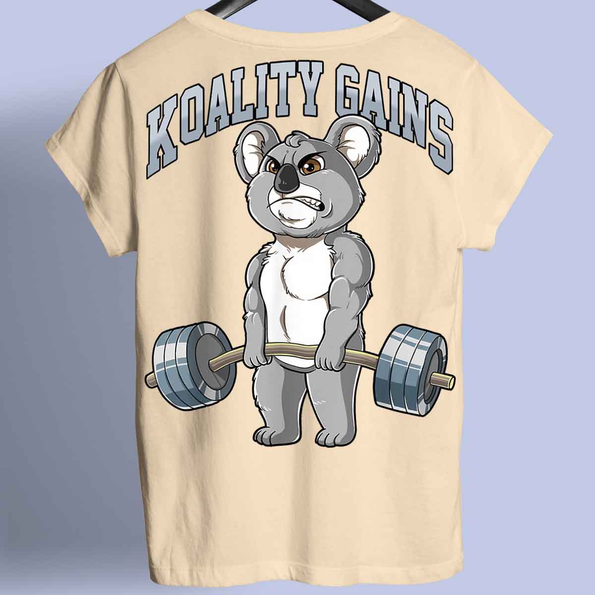 Koality Gains - Maglietta Premium con stampa unisex
