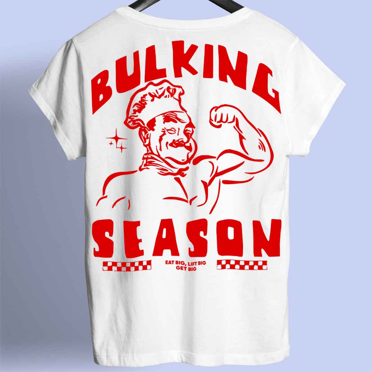 Bulking Season - Maglietta Premium con stampa unisex