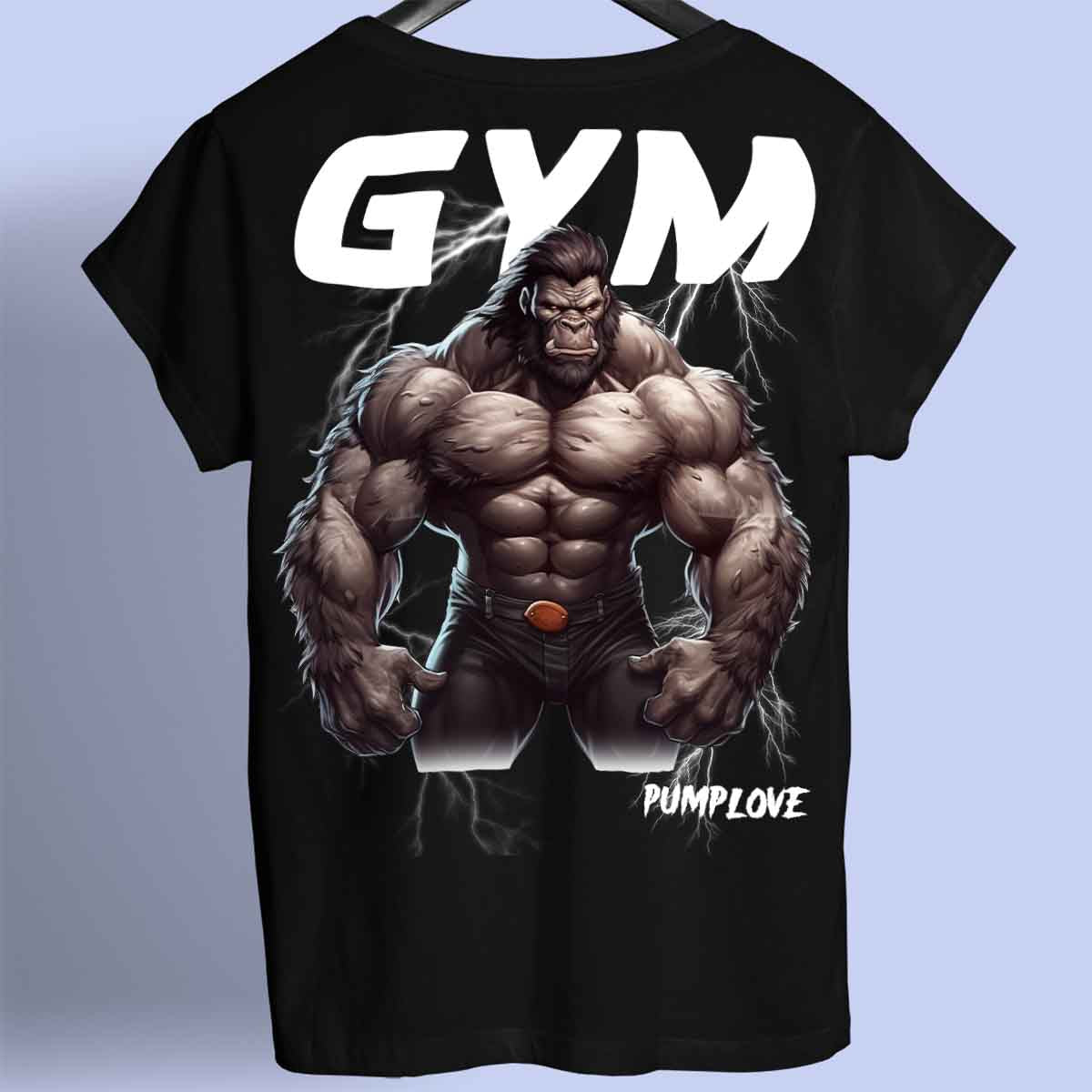 Gym Gorilla - Premium Shirt Unisex Backprint