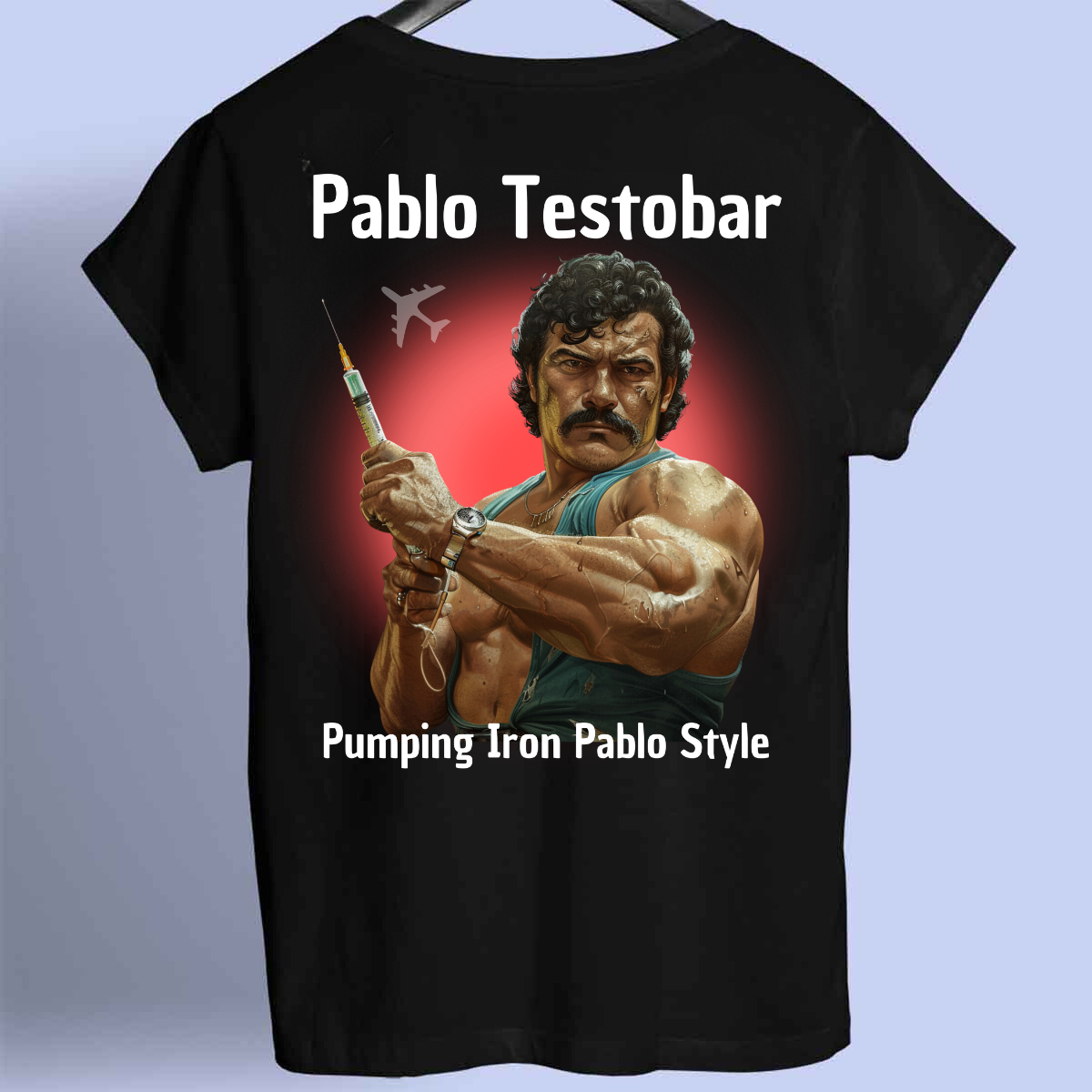 Pablo Testobar - Maglietta Premium con stampa unisex