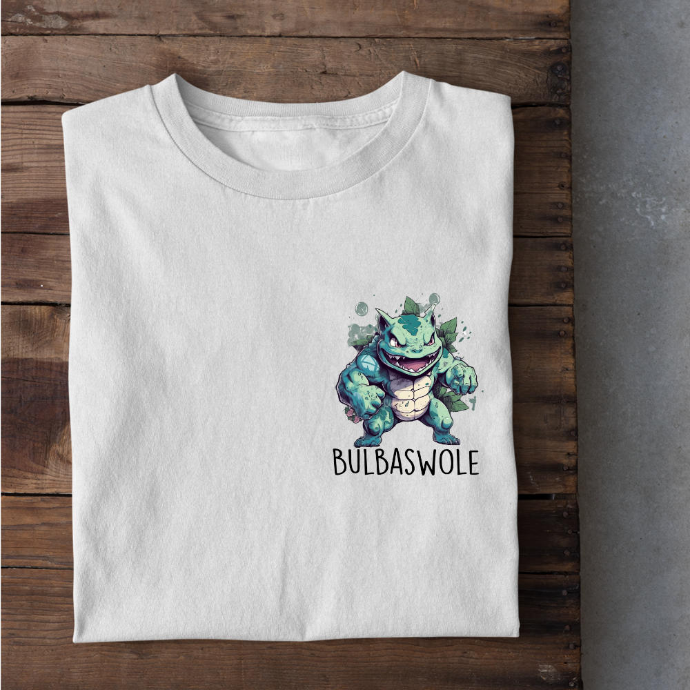 Bulbaswole - Maglietta premium unisex