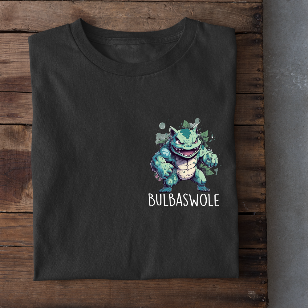 Bulbaswole - Maglietta premium unisex