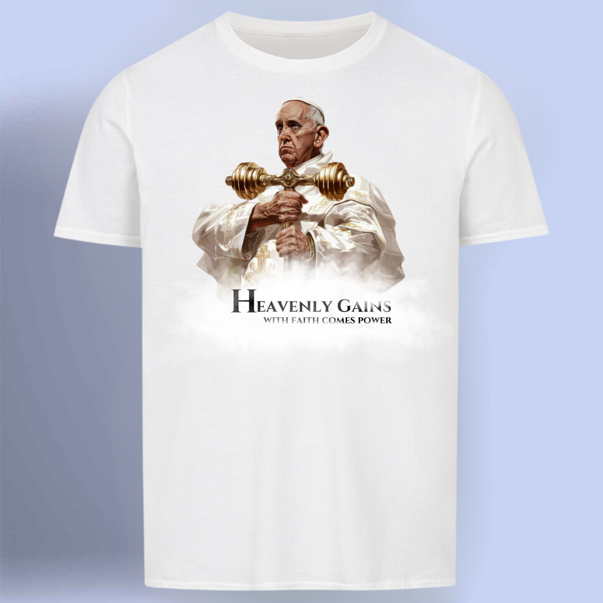 Heavenly Gains - Maglietta Premium Stampa frontale unisex