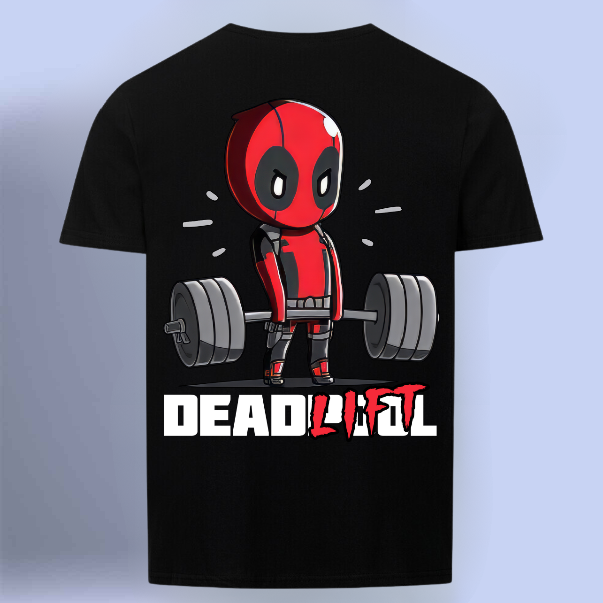 Dead-Lift - T-shirt premium unisex con stampa sul retro