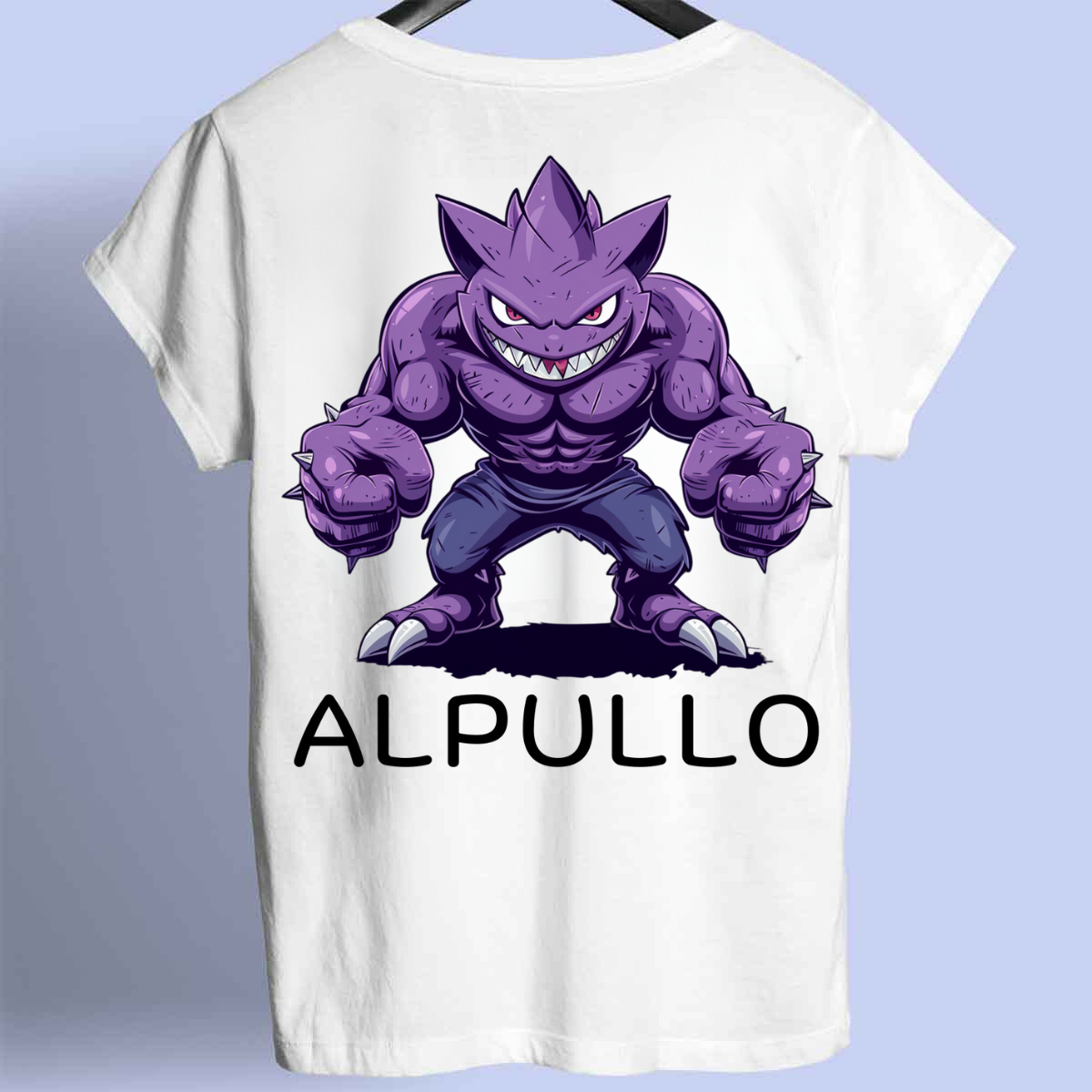 Alpullo 1 - Maglietta Premium unisex con stampa sul retro