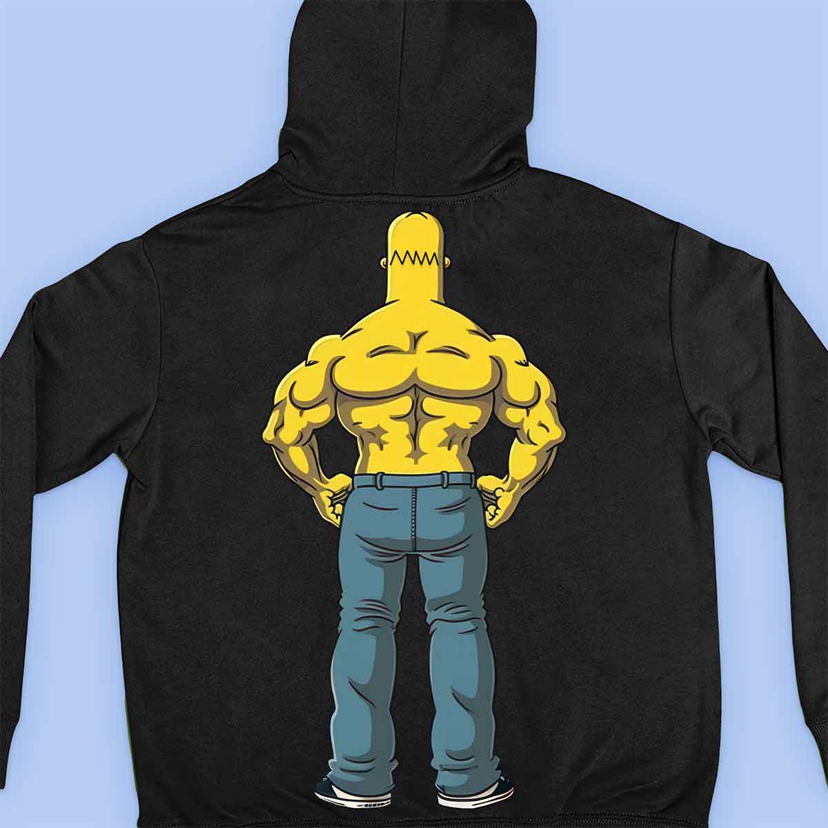 Homie Back - Premium Hoodie Unisex Backprint