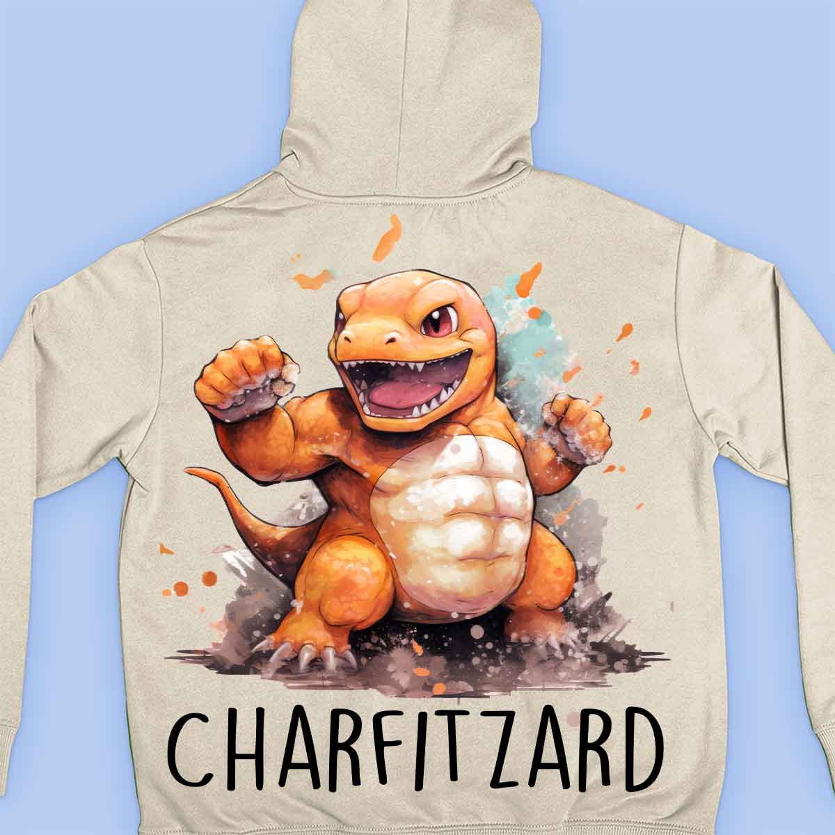 Charfitzard - Premium Hoodie Unisex Backprint