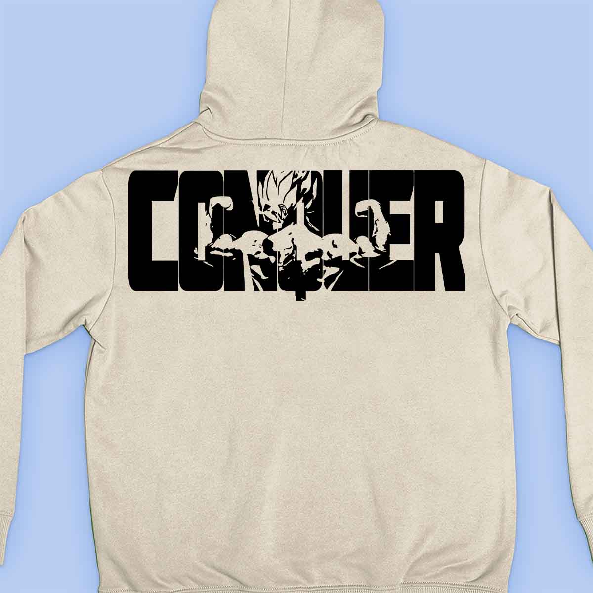 Conquer - Premium Hoodie Unisex Backprint