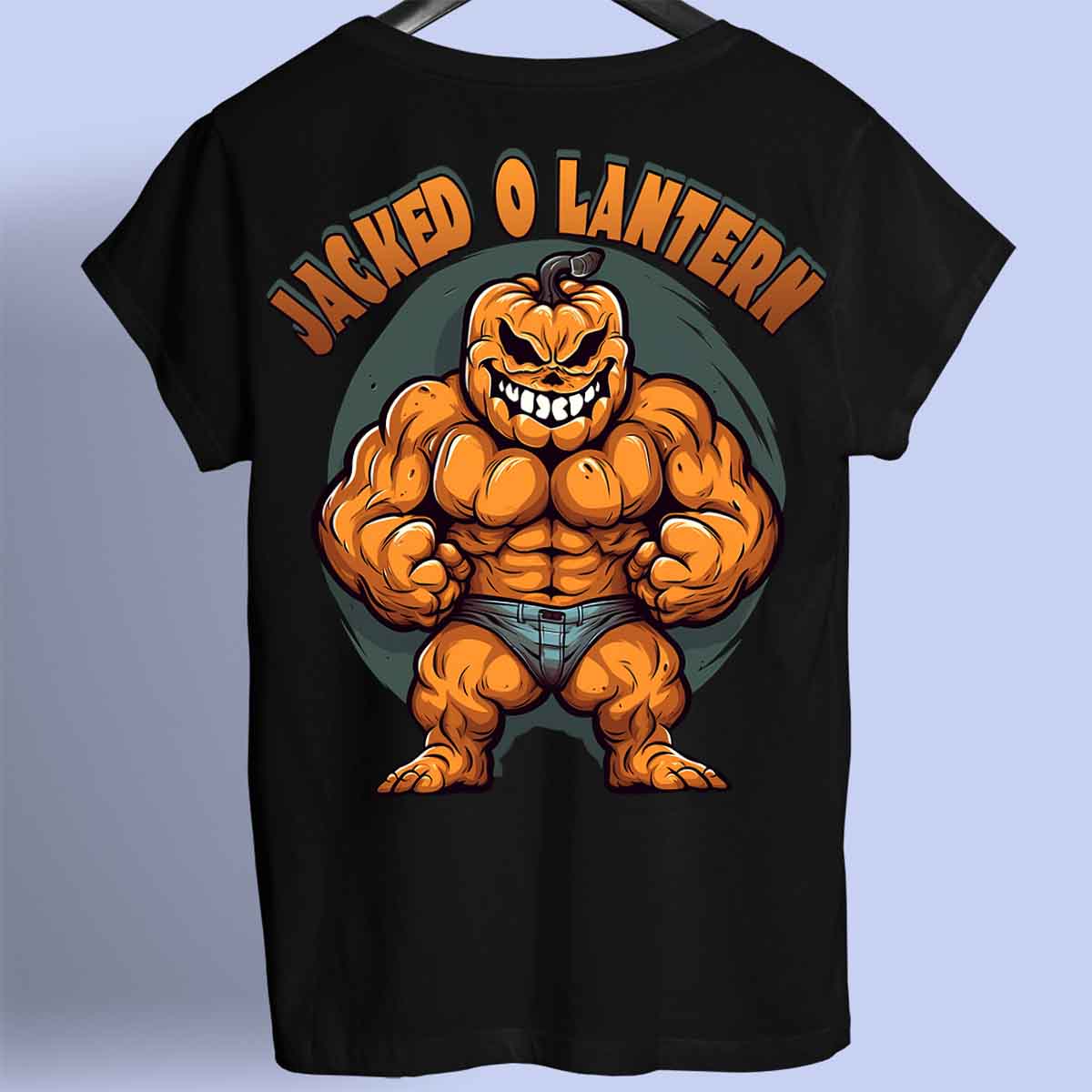 Jacked o Lantern - Premium T-Shirt Unisex Backprint