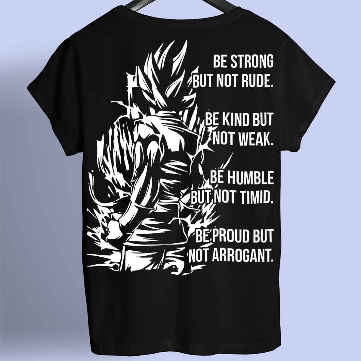 Be Strong 2 - T-shirt premium unisex con stampa sul retro