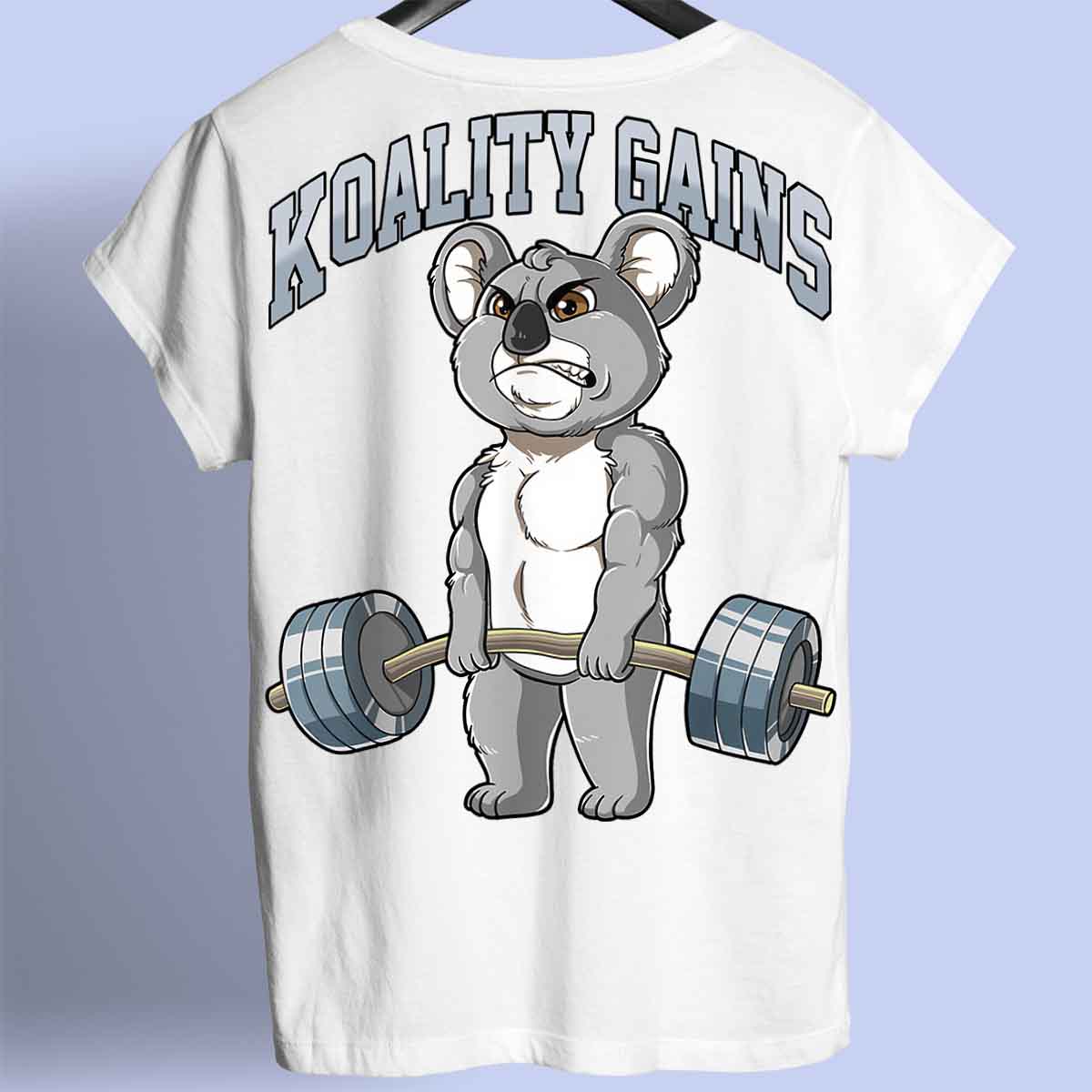 Koality Gains - Maglietta Premium con stampa unisex