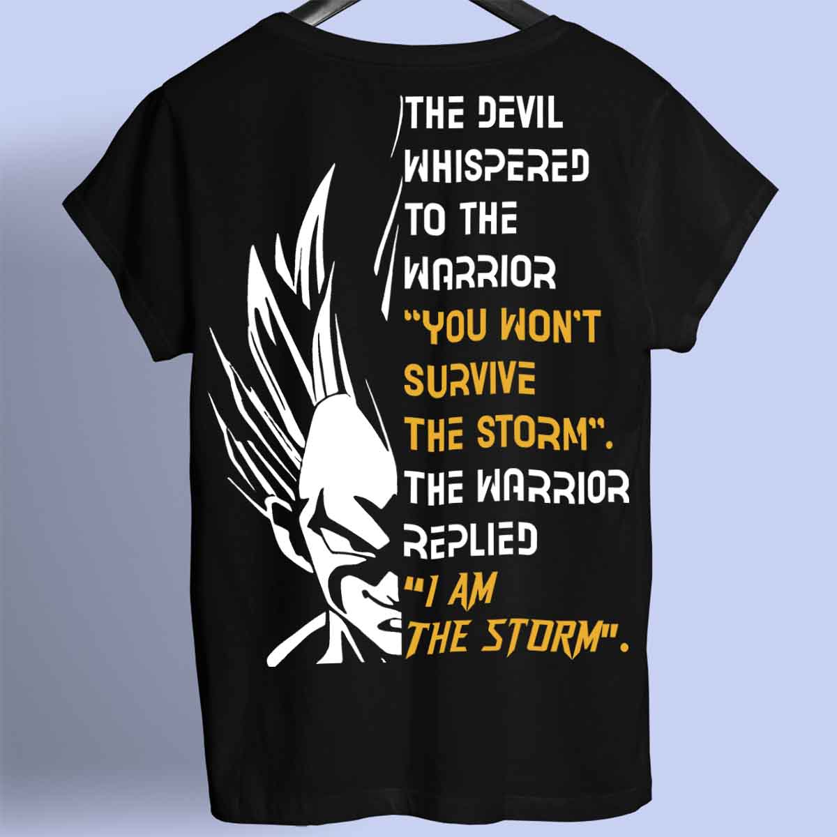 The Storm - T-shirt premium unisex con stampa sul retro