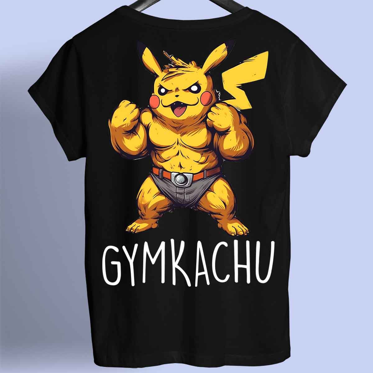 Gymkachu - Maglietta Premium con stampa unisex