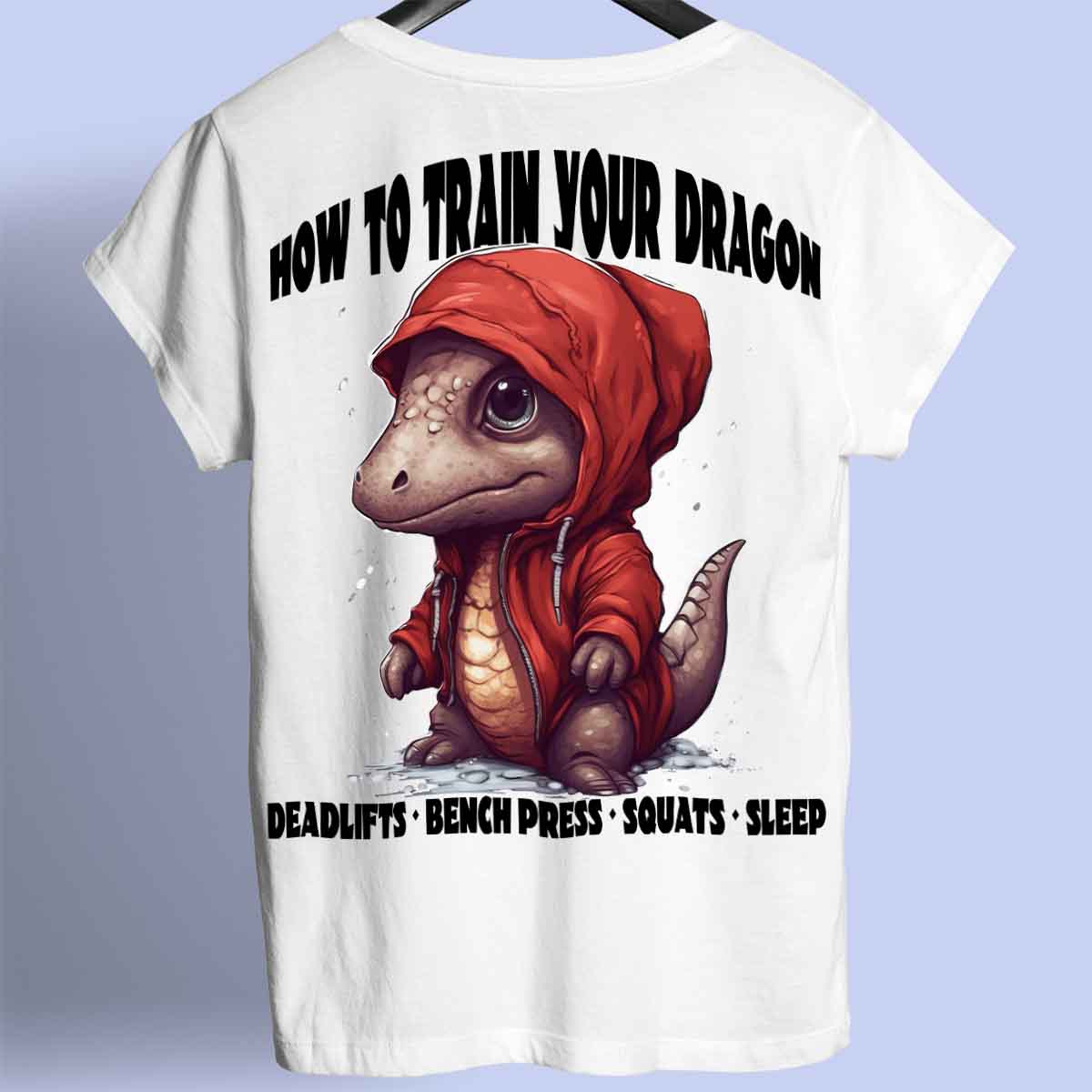 Dragon - Premium T-Shirt Unisex Backprint