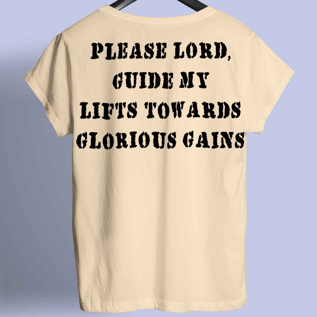 Glorious Gains - Camicia Premium con stampa sul retro unisex