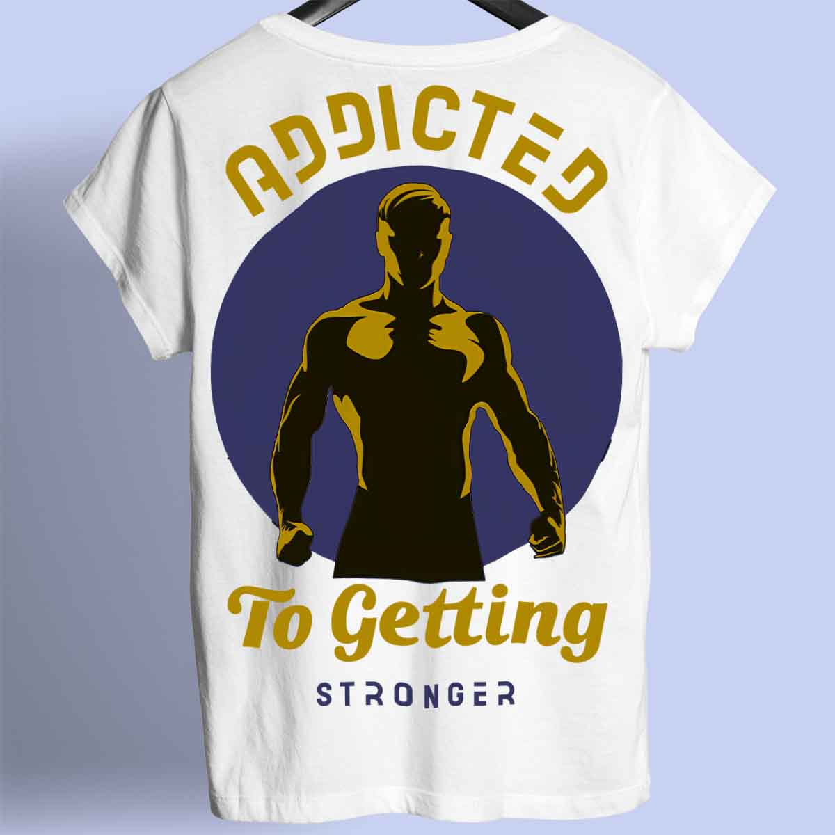 Addicted - Maglietta Premium con stampa unisex