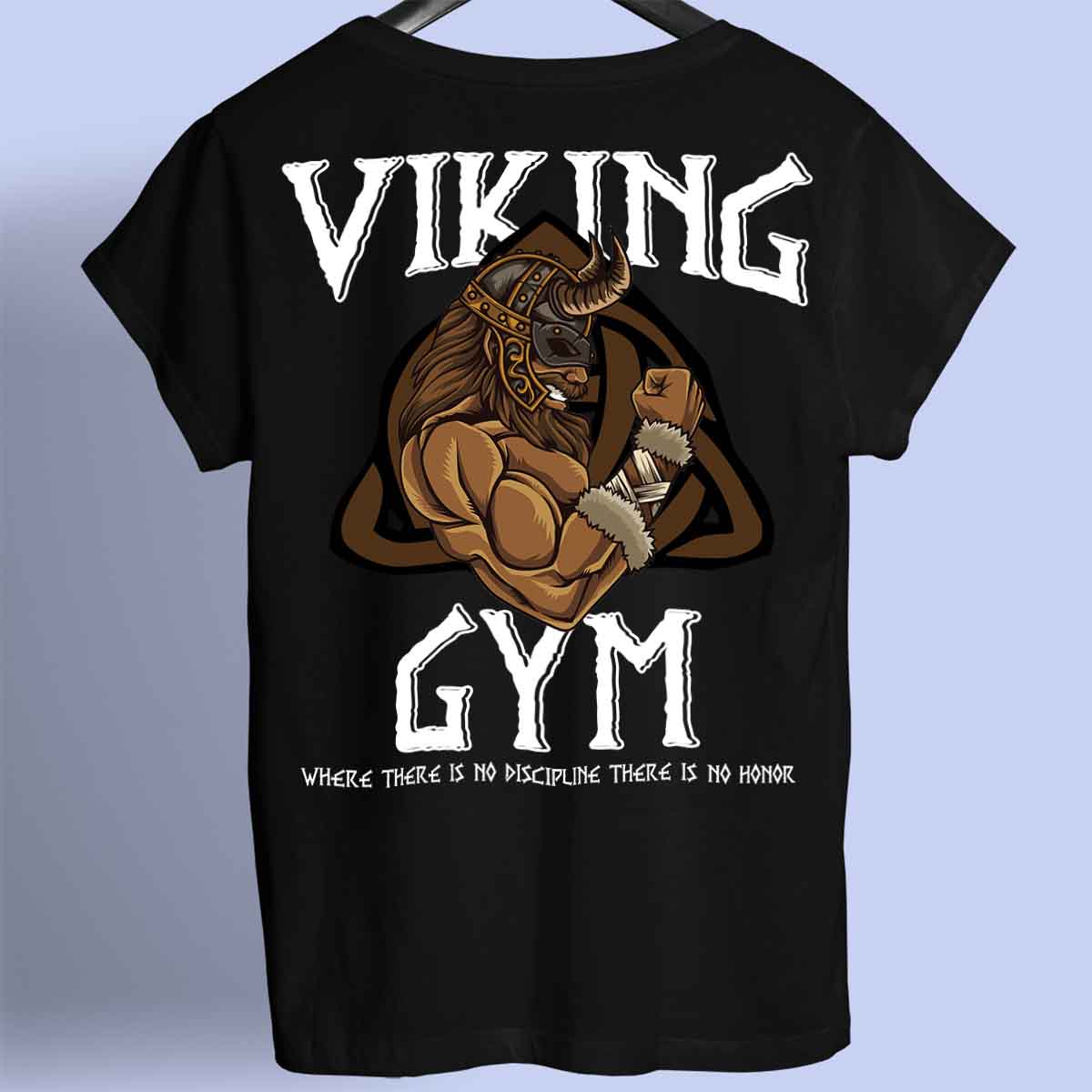 Viking Gym - Maglietta Premium con stampa unisex