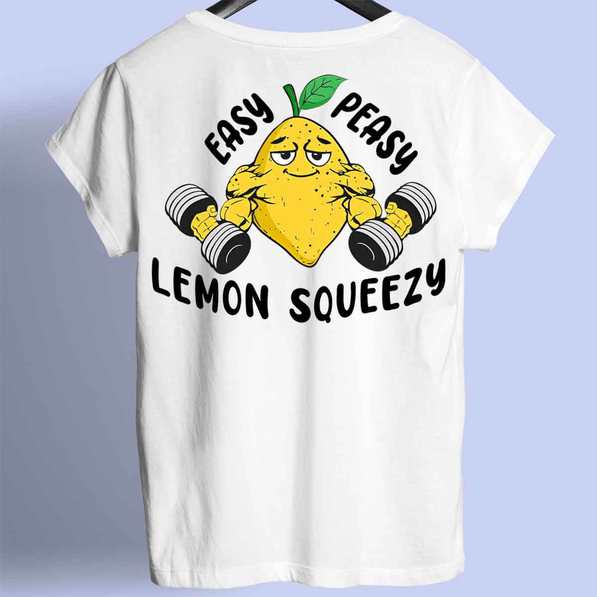 Lemon Squeezy - Camicia Premium con stampa sul retro unisex