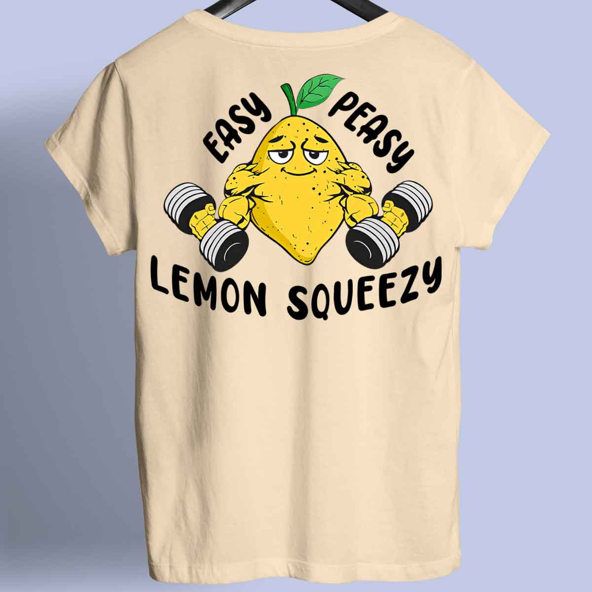 Lemon Squeezy - Camicia Premium con stampa sul retro unisex