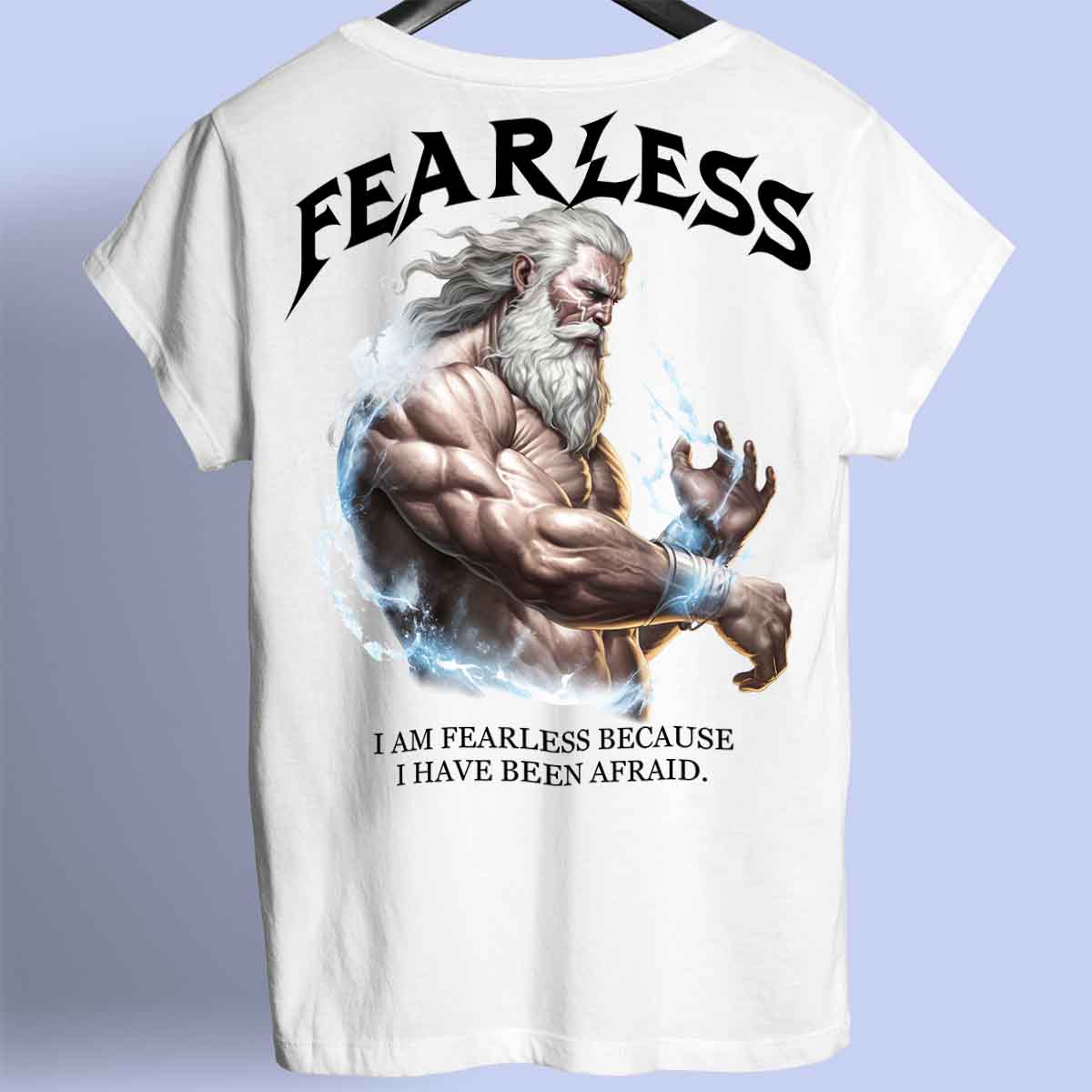 Fearless - Maglietta Premium con stampa unisex