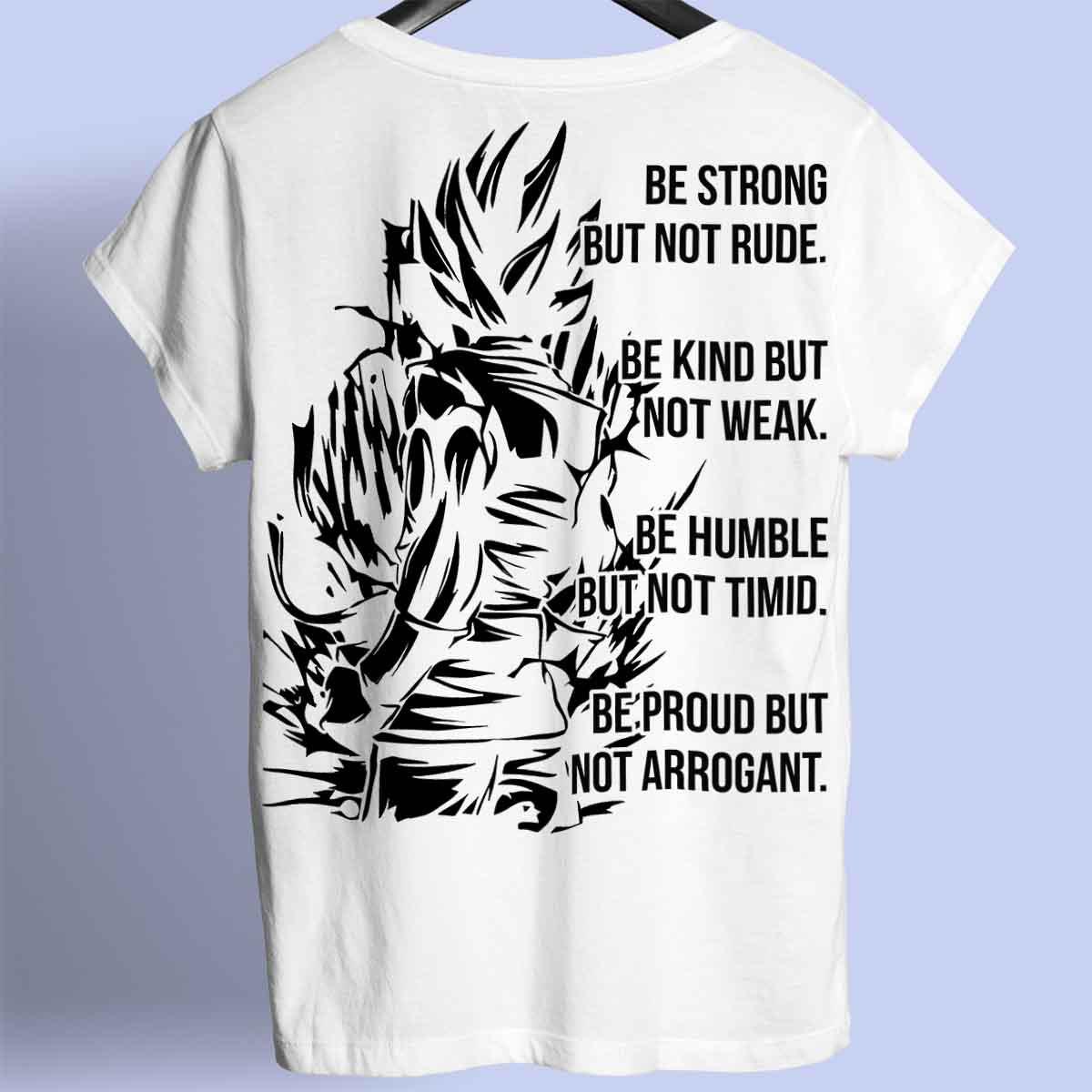 Be Strong 2 - T-shirt premium unisex con stampa sul retro