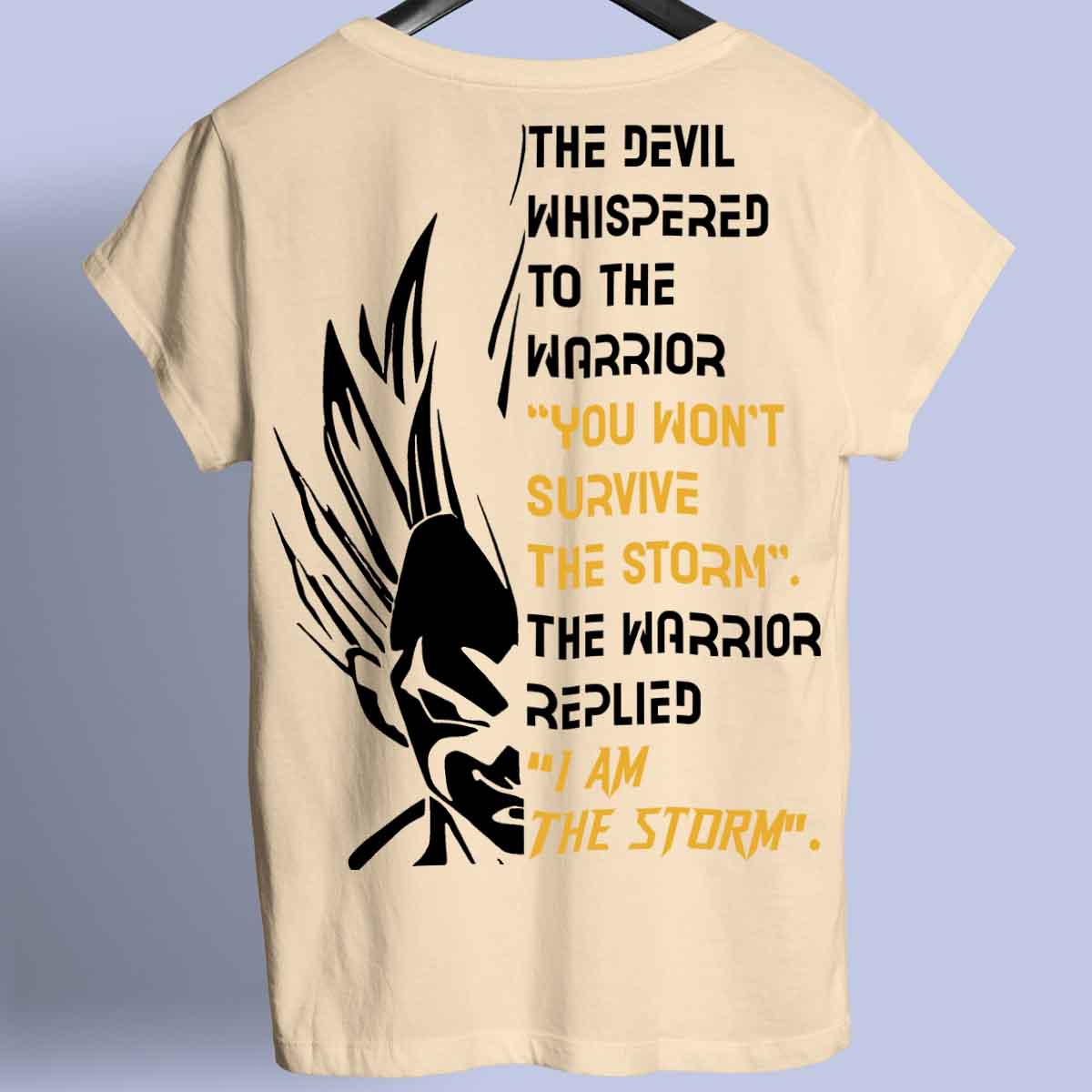 The Storm - T-shirt premium unisex con stampa sul retro