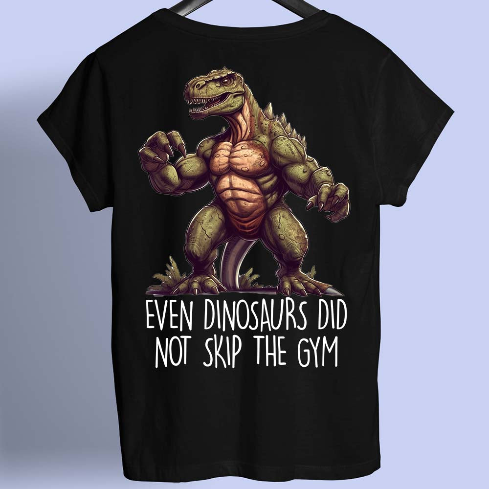 Dinoskip - T-shirt con stampa sul retro