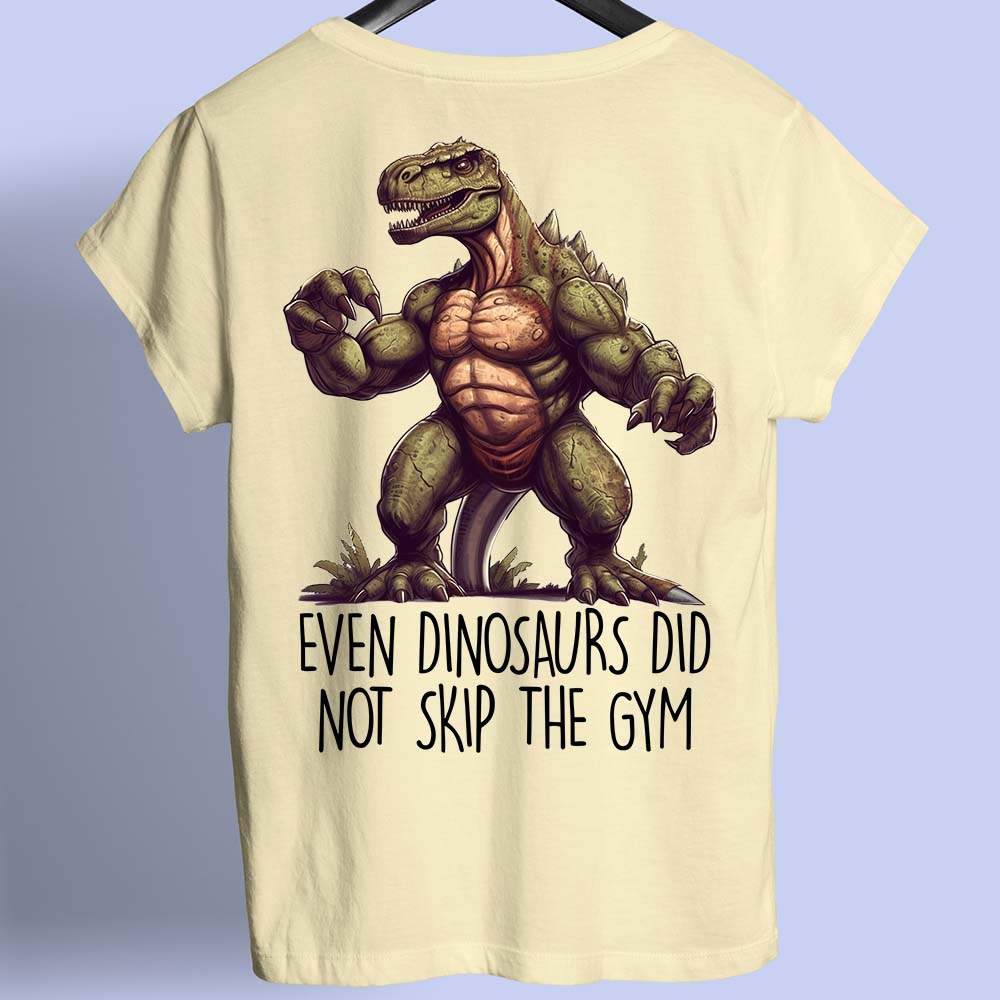 Dinoskip - T-shirt con stampa sul retro