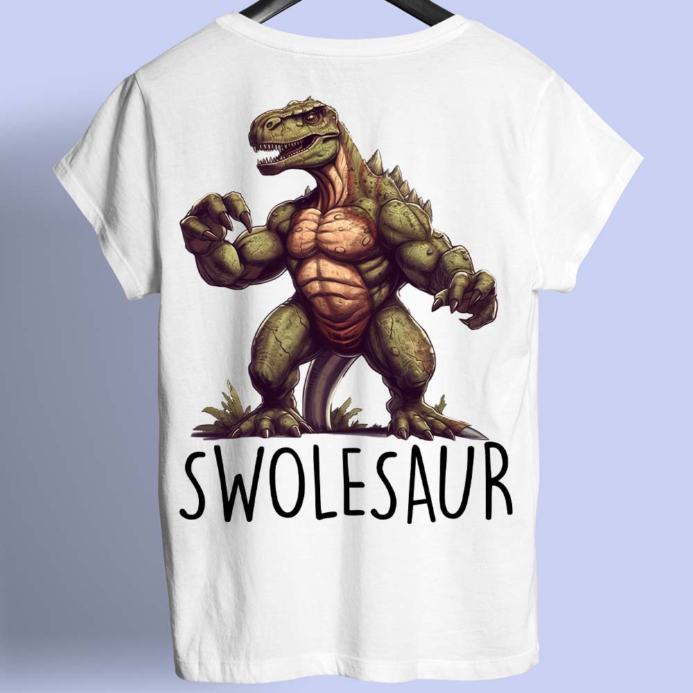 Swolesaur - Stampa sul retro della maglietta