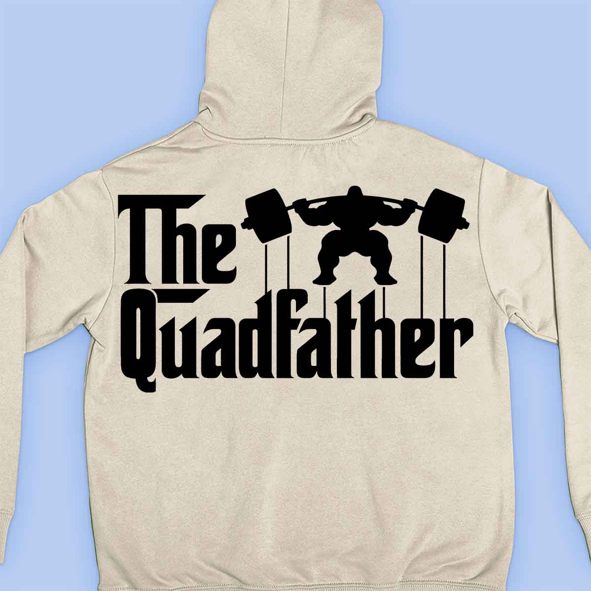 The Quadfather - Premium Hoodie Unisex Backprint